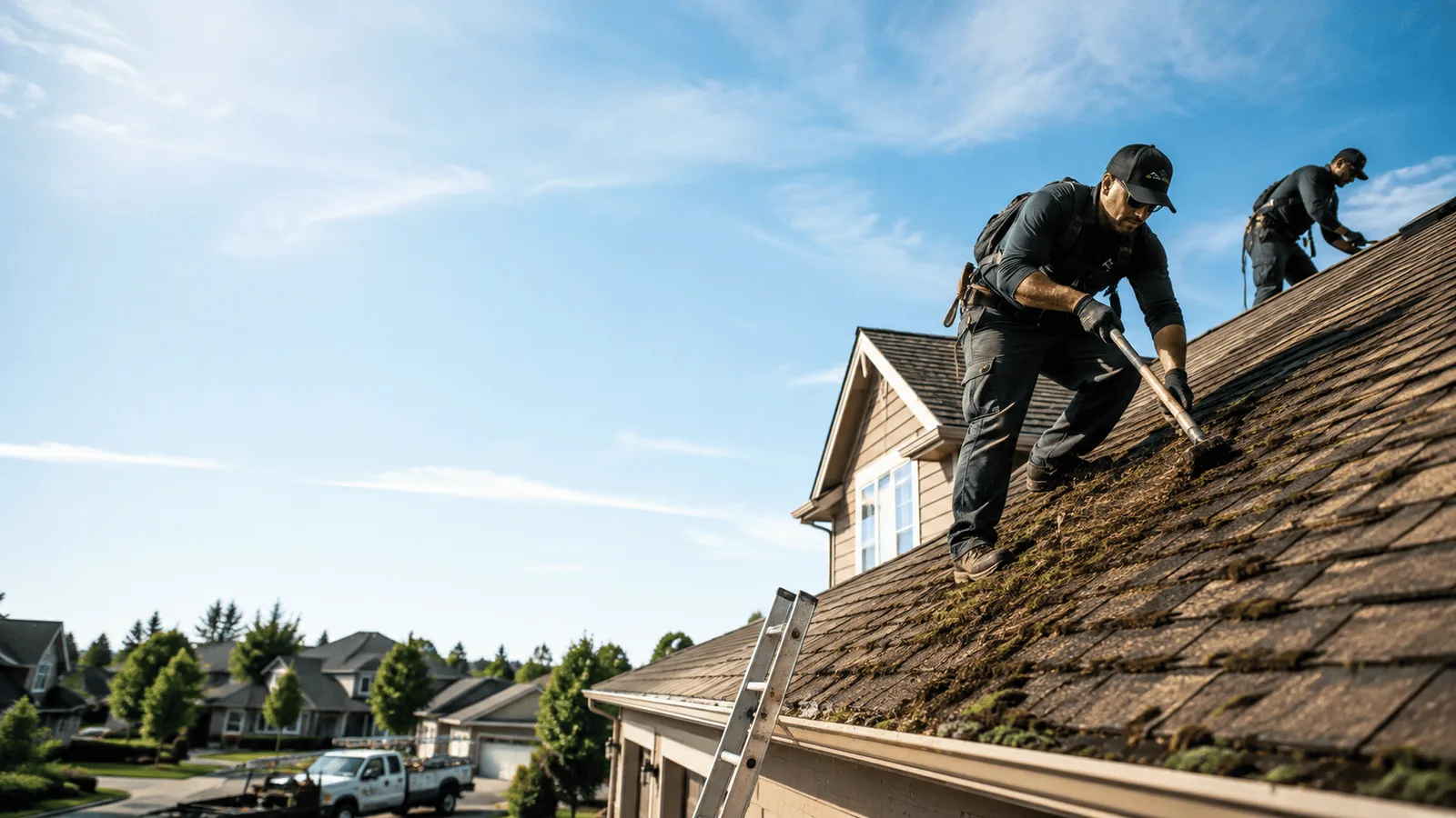 Roof Moss Removal in Bucks, AL near me
